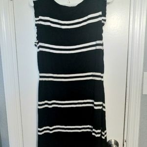 Ladies Ruffled Sleeve Summer Dress